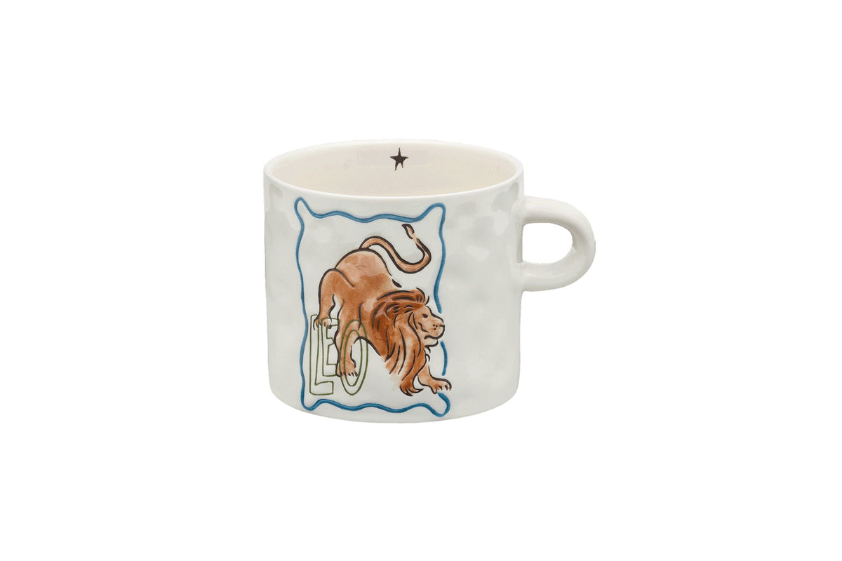 希少  カップ＆ソーサー　ゾディアック　レオ　獅子座　星座 ゾディアック マグカップ Leo – R deco interiors
