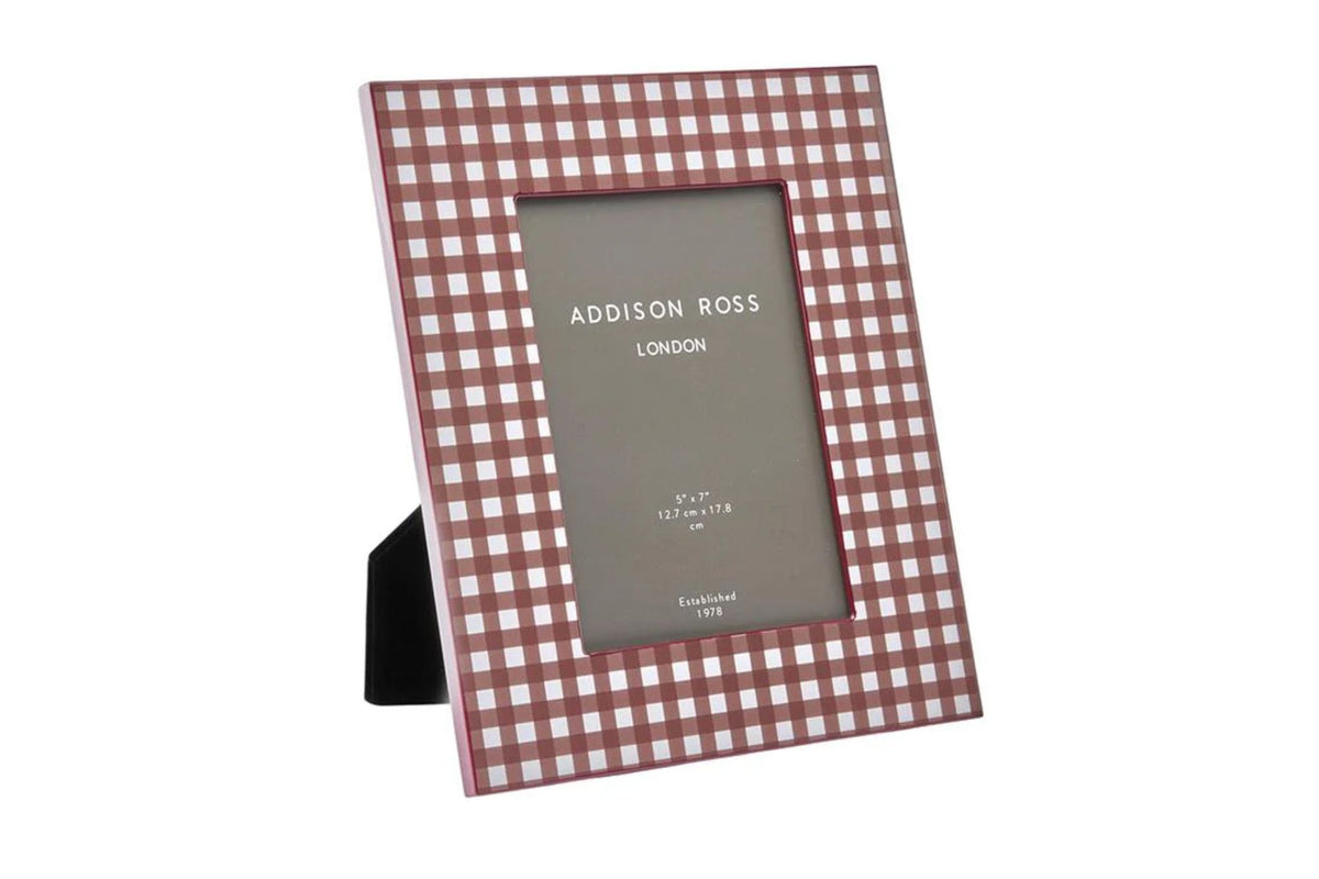 ギンガム フォトフレーム チェリー – R deco interiors