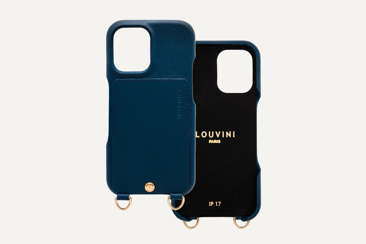 LOUVINI PARIS iPhone 14 ケース ネイビー ケース】LOU / NAVY / iPhone17 – R deco interiors