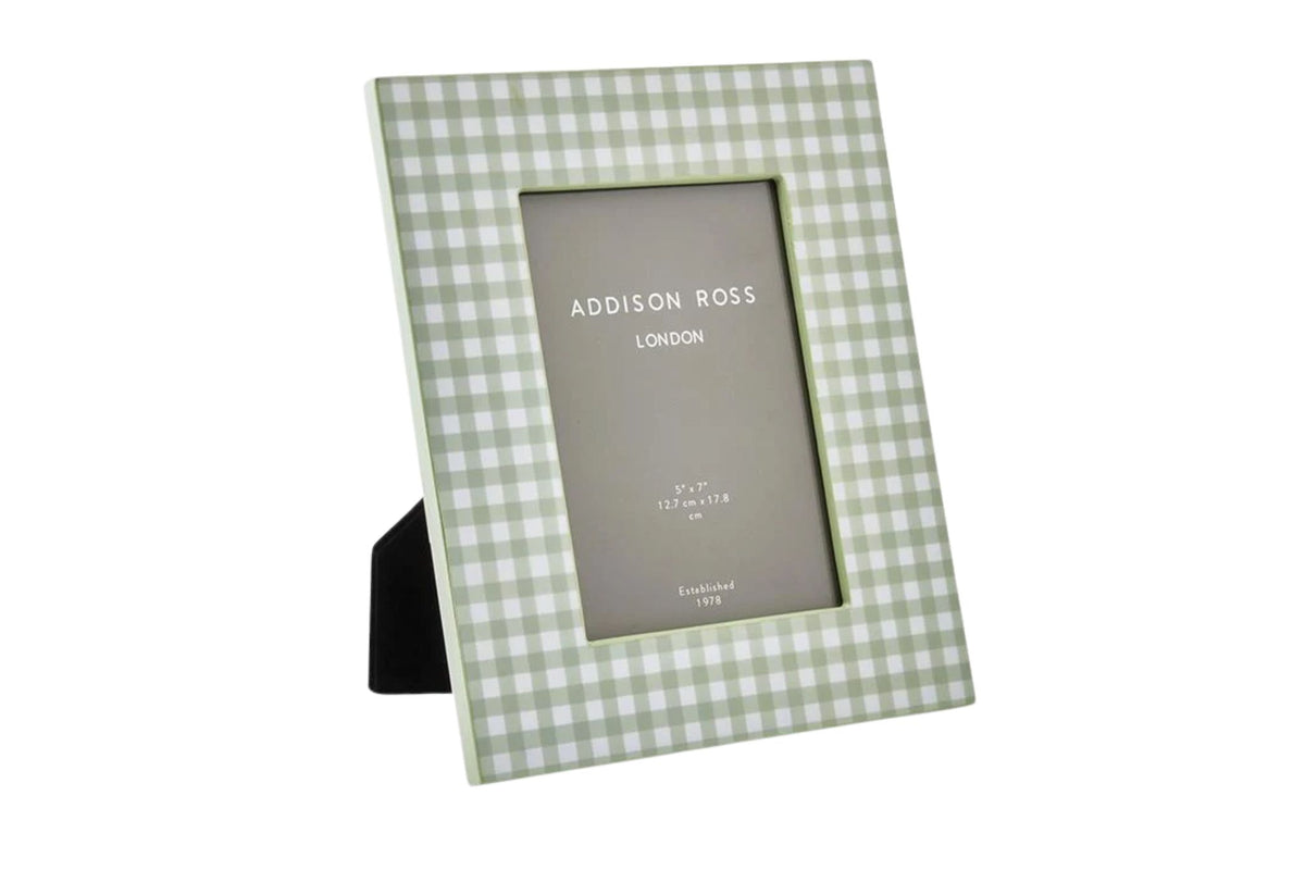 Addison Ross】ギンガム フォトフレーム セージ – R deco interiors