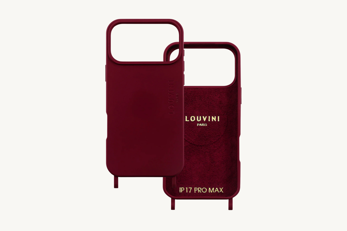 LOUVINI PARIS iPhoneスマホケース ケース】MILO(MagSafe対応) / BURGUNDY / iPhone17ProMax – R deco