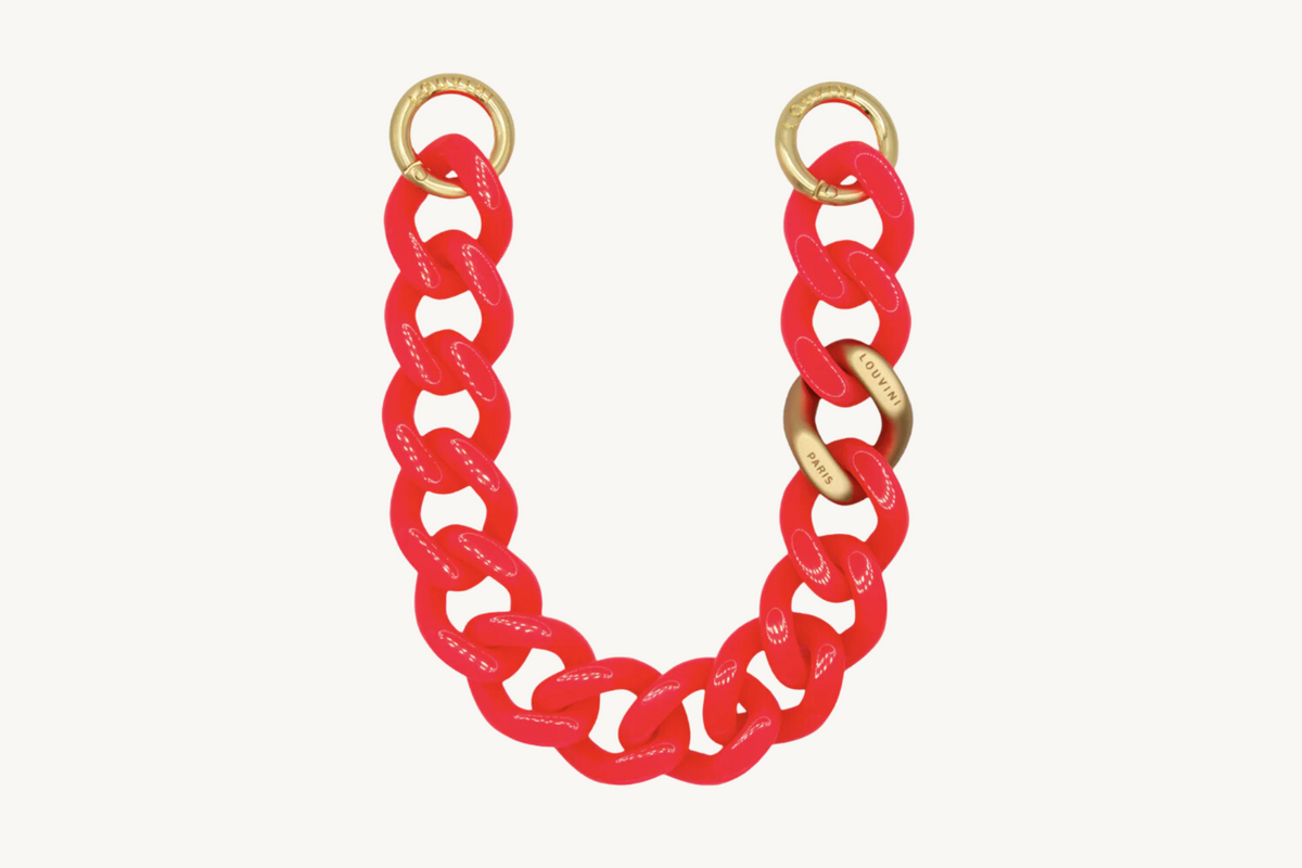 LOUVINI ハンドストラップ PETIT ZOE NEON☆ルヴィニ LOUVINI】 ハンドストラップ PETIT ZOE NEON PINK – R deco