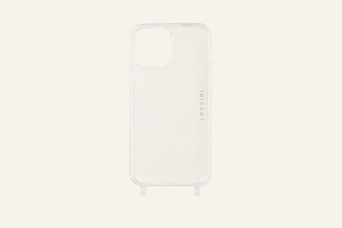 LOUVINI iPhone15ケース　ブラック ☆MagSafe対応スマートフォンケース MILO BLACK