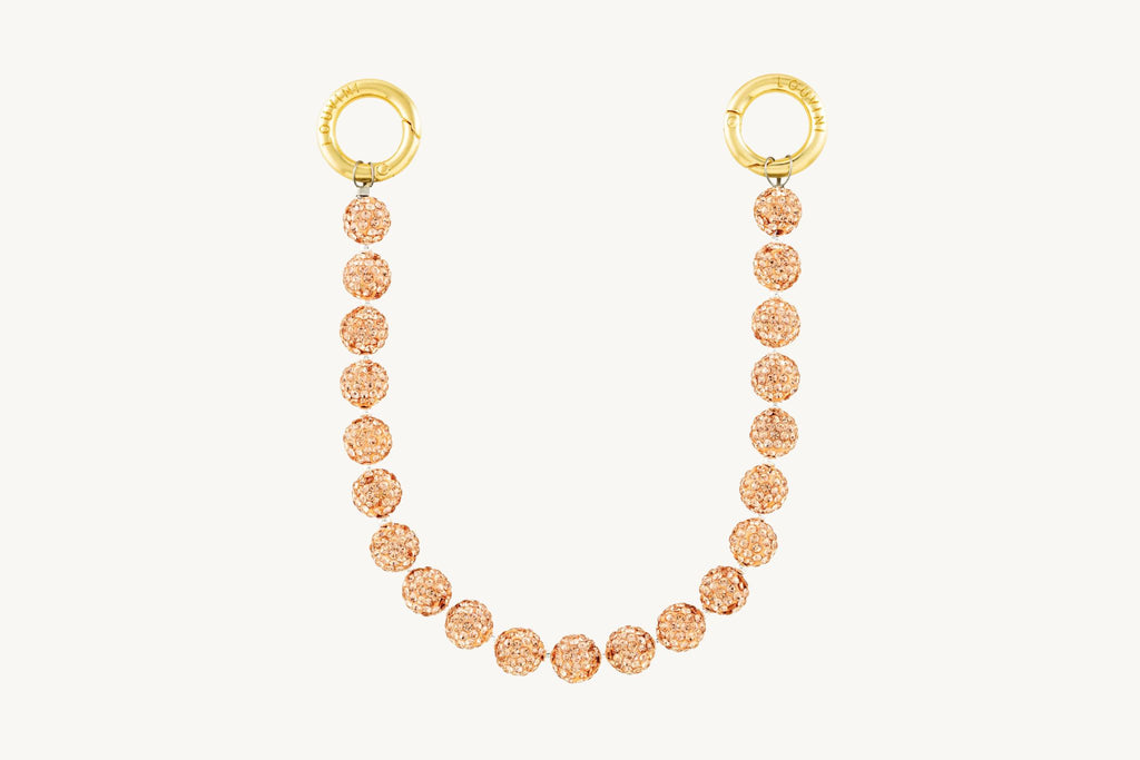 【LOUVINI】 PETIT CUORE　BLACK-PINK ルヴィニ LOUVINI】 ハンドストラップ PETIT CUORE BLACK-PINK – R deco interiors