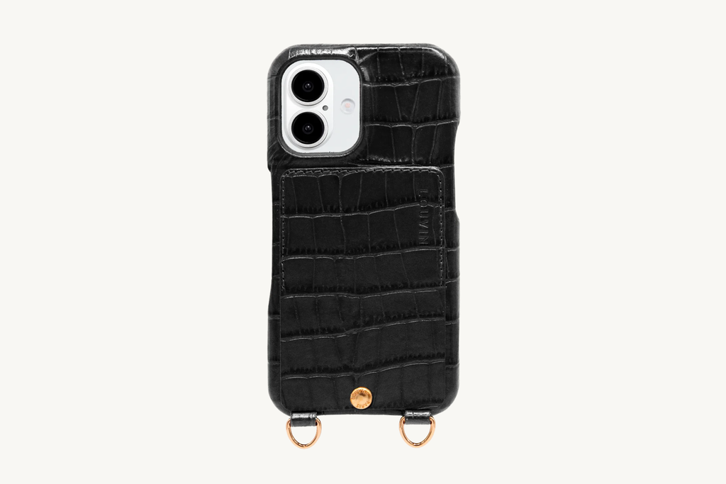 ハンドストラップ PETIT CUORE BLACK-NAVY – R deco interiors