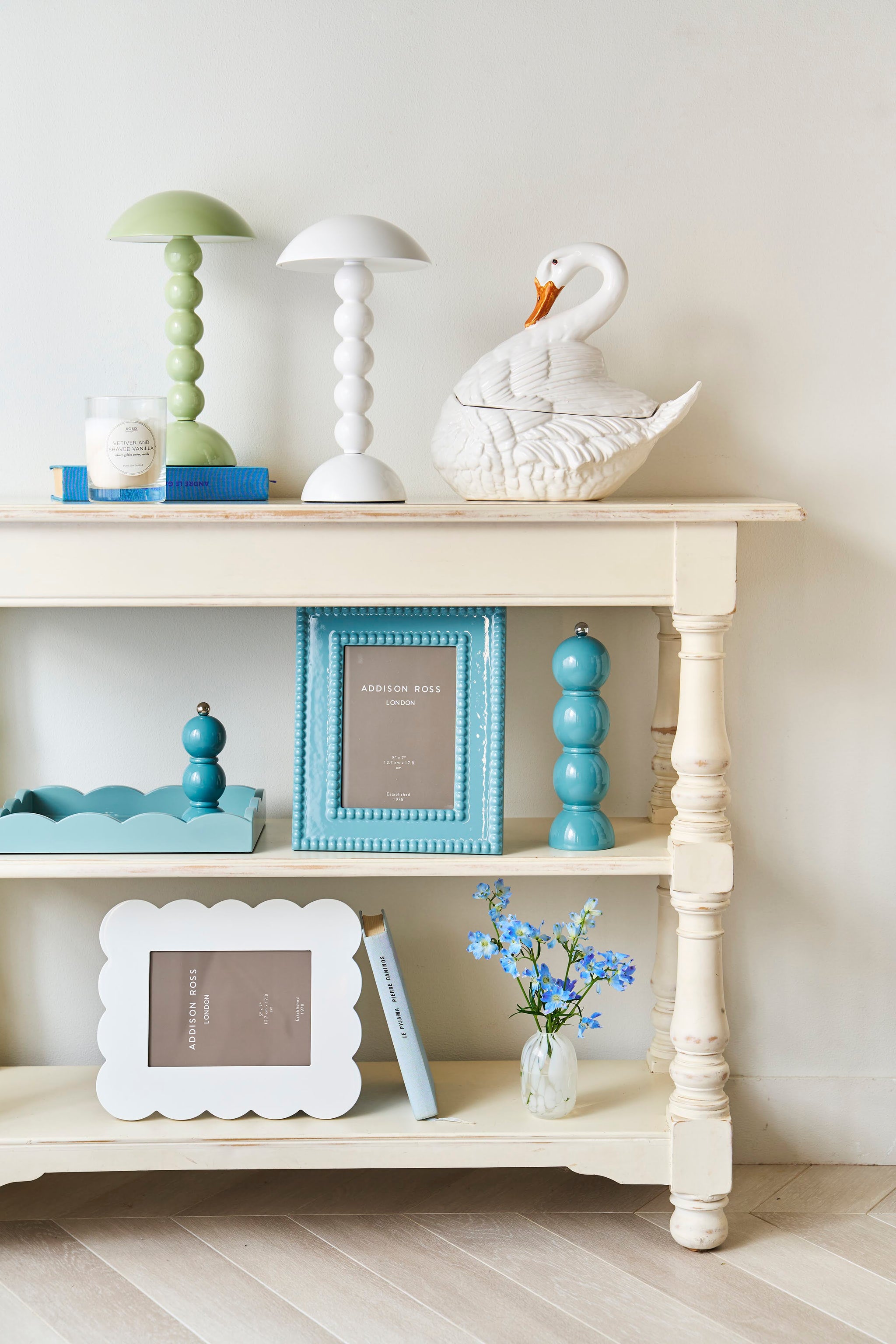 Addison Ross】スカラップフォトフレーム ホワイト – R deco interiors