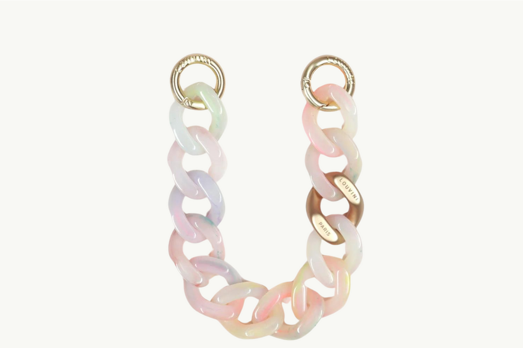 LOUVINI カラフルハート型ストラップ 【公式通販】 LOUVINI カラフルハート型ストラップ 【公式通販】