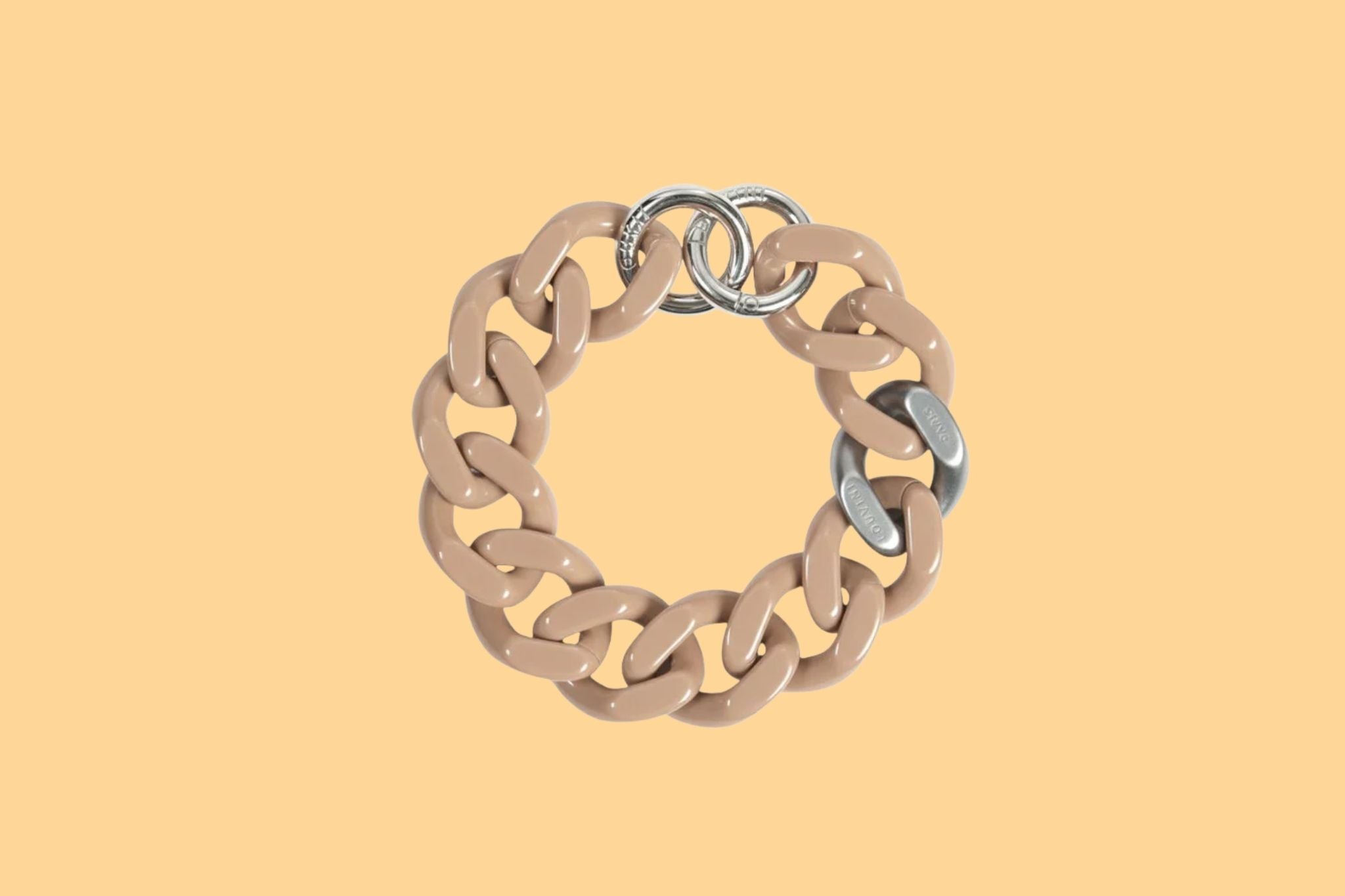 ハンドストラップ PETIT ZOE SILVER TAUPE – R deco interiors