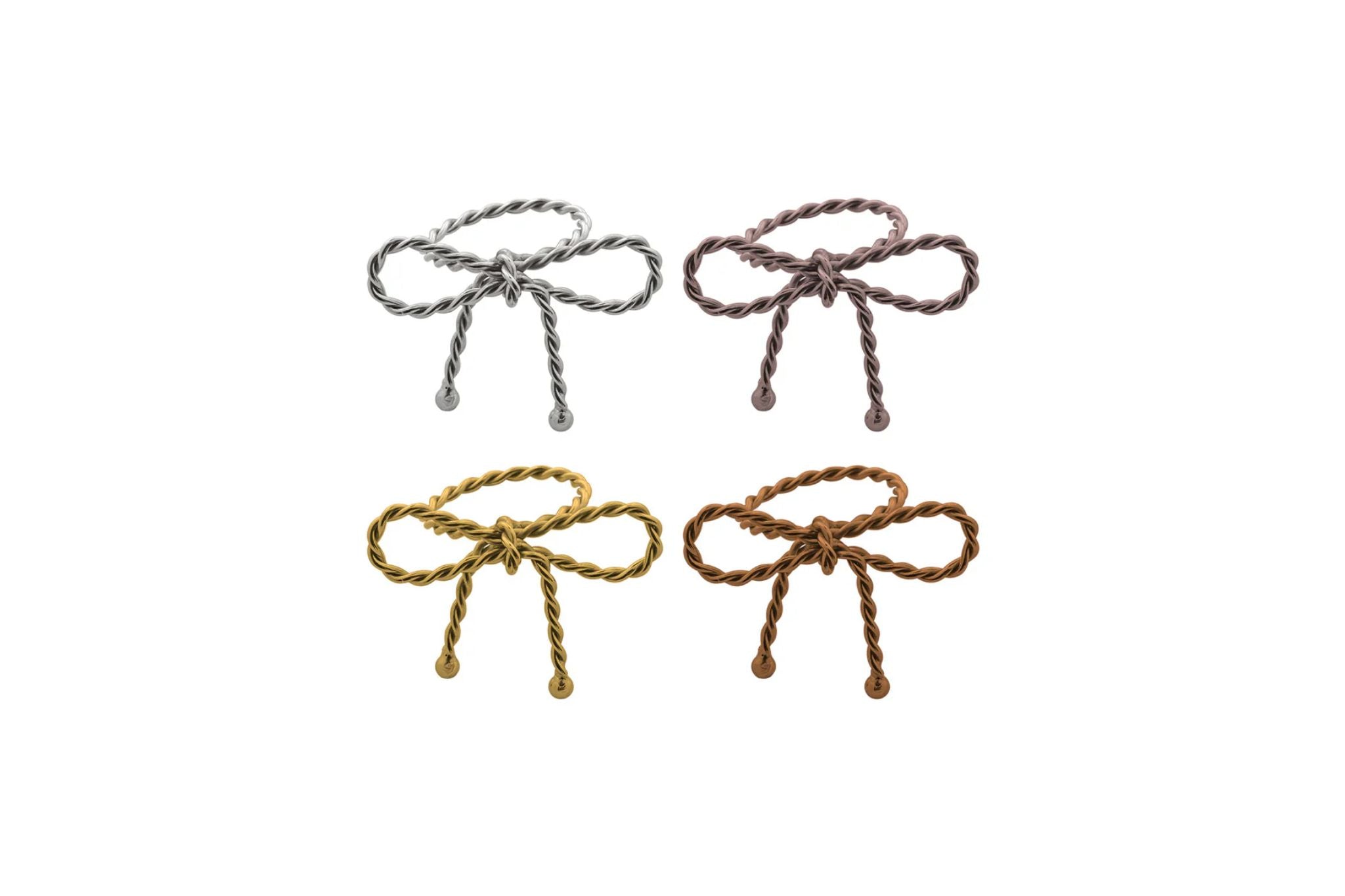 DECORTIE プラチナコーティング ナプキンリングセット ナプキン&ナプキンリング – – R deco interiors