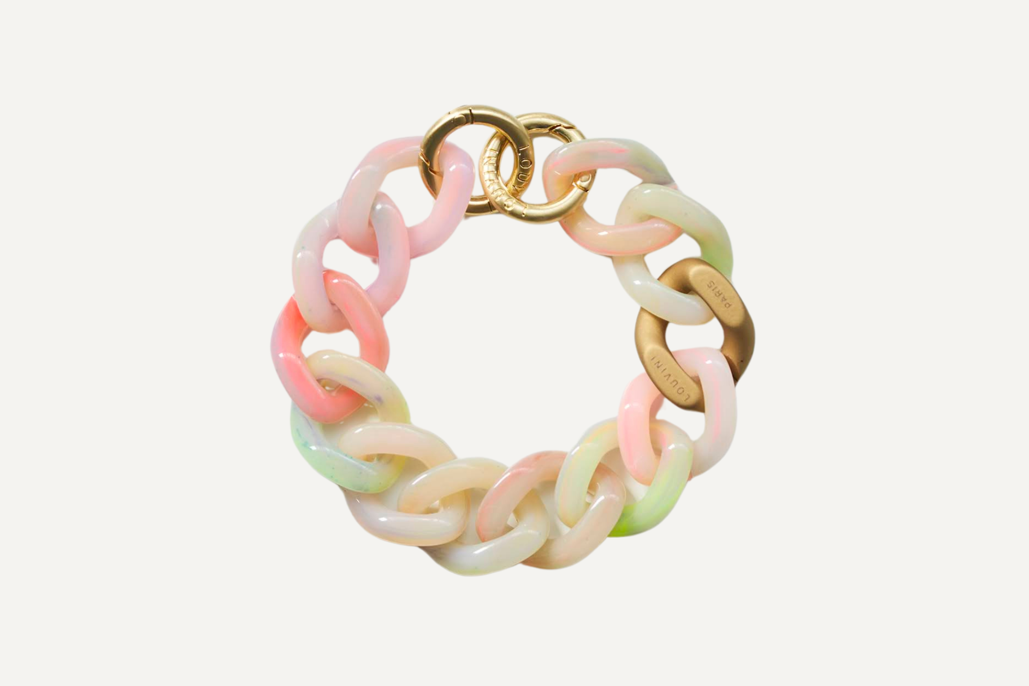 LOUVINI PETIT CUORE　RAINBOW ハンドストラップ LOUVINI】 ハンドストラップ PETIT CUORE RAINBOW – R deco
