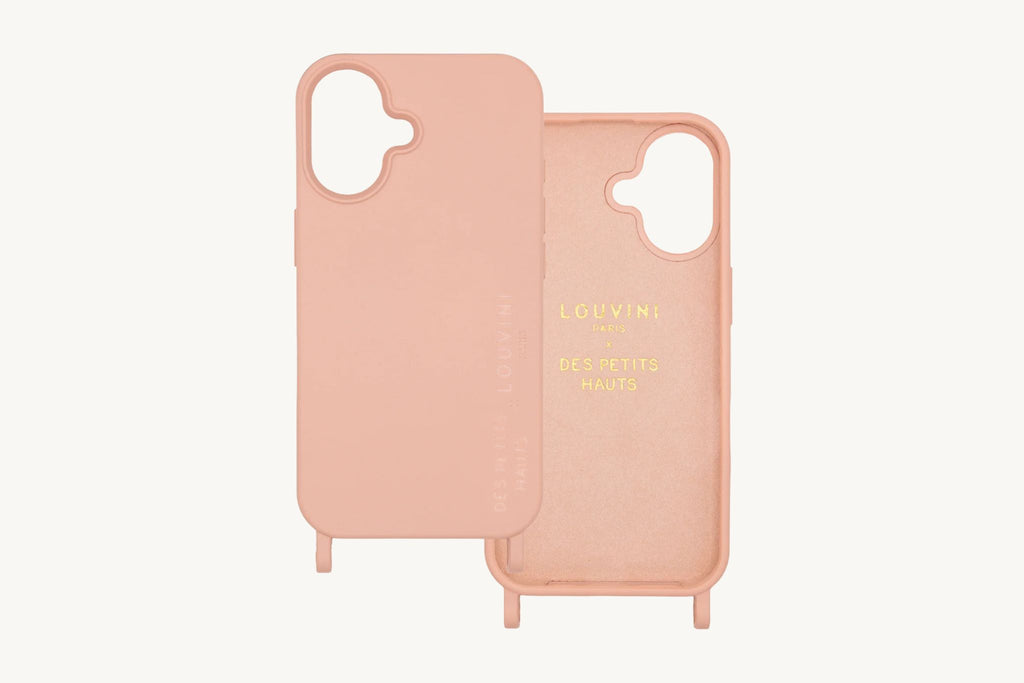 LOUVINI ハート型ストラップ パープル ☆ハンドストラップ PETIT CUORE