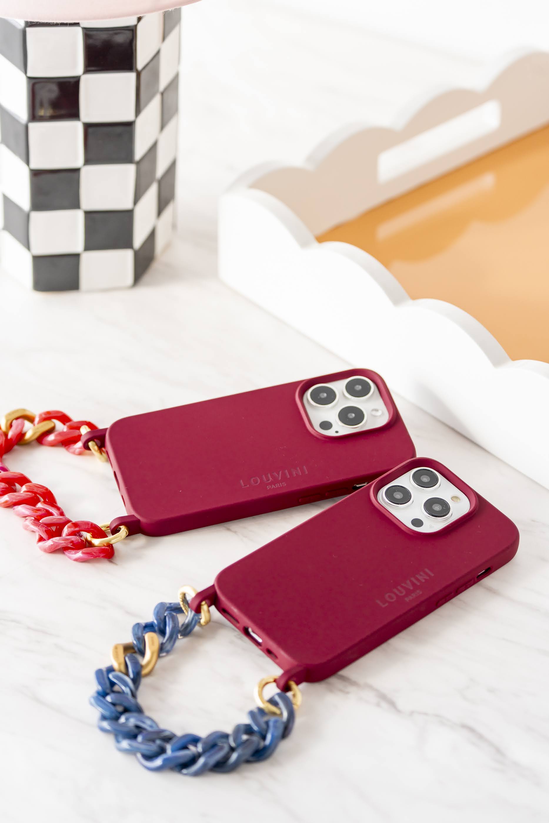 LOUVINI】 ハンドストラップ PETIT ZOE NAVY – R deco interiors
