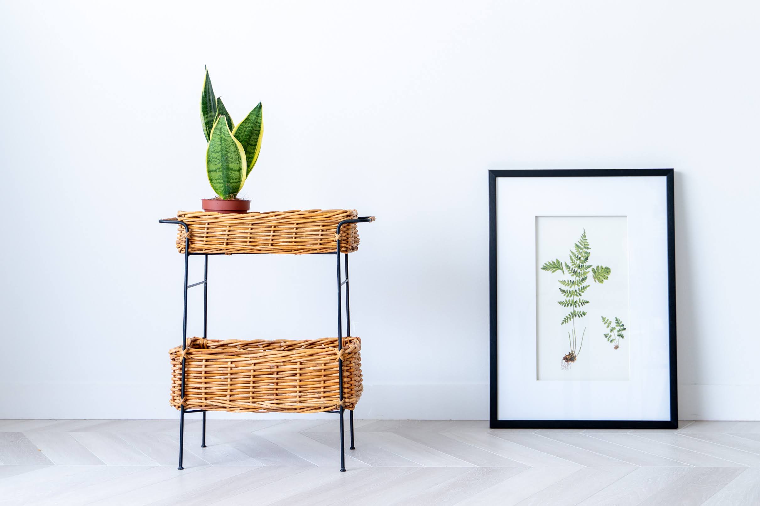 ラタン＆アイアン バスケットスタンド – R deco interiors