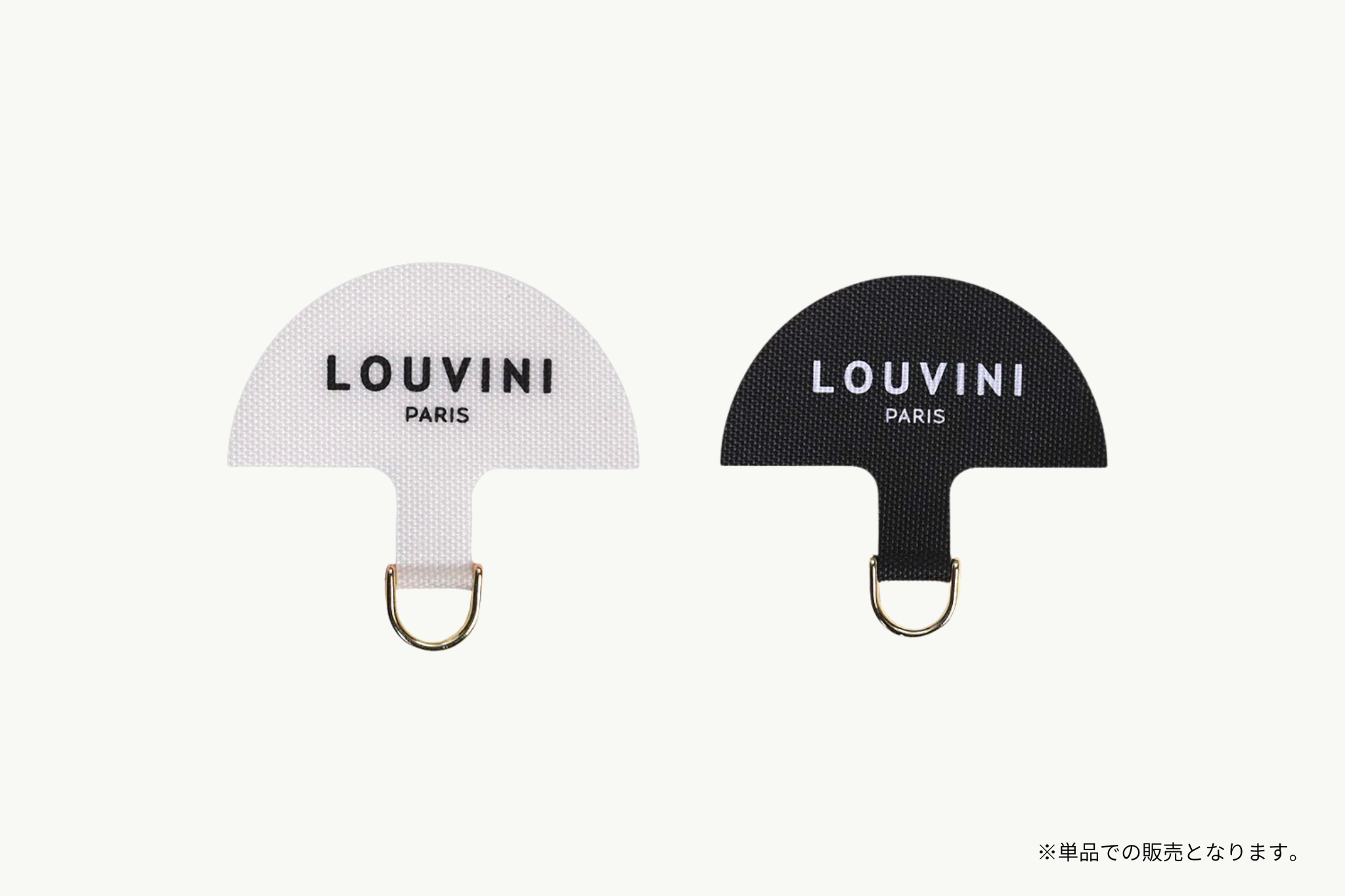 予約販売【LOUVINI】 ハンドストラップ PETIT CUORE PINK-RED