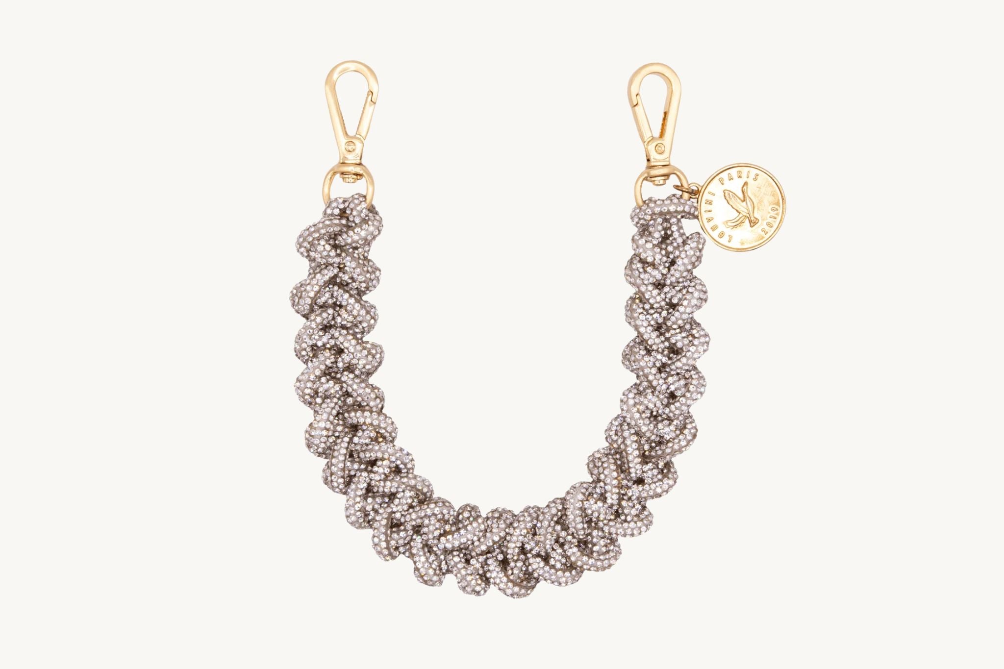 LOUVINI ハンドストラップ　PETIT SCARLETT GOLD ハンドストラップ PETIT ETOILE BLACK – R deco interiors