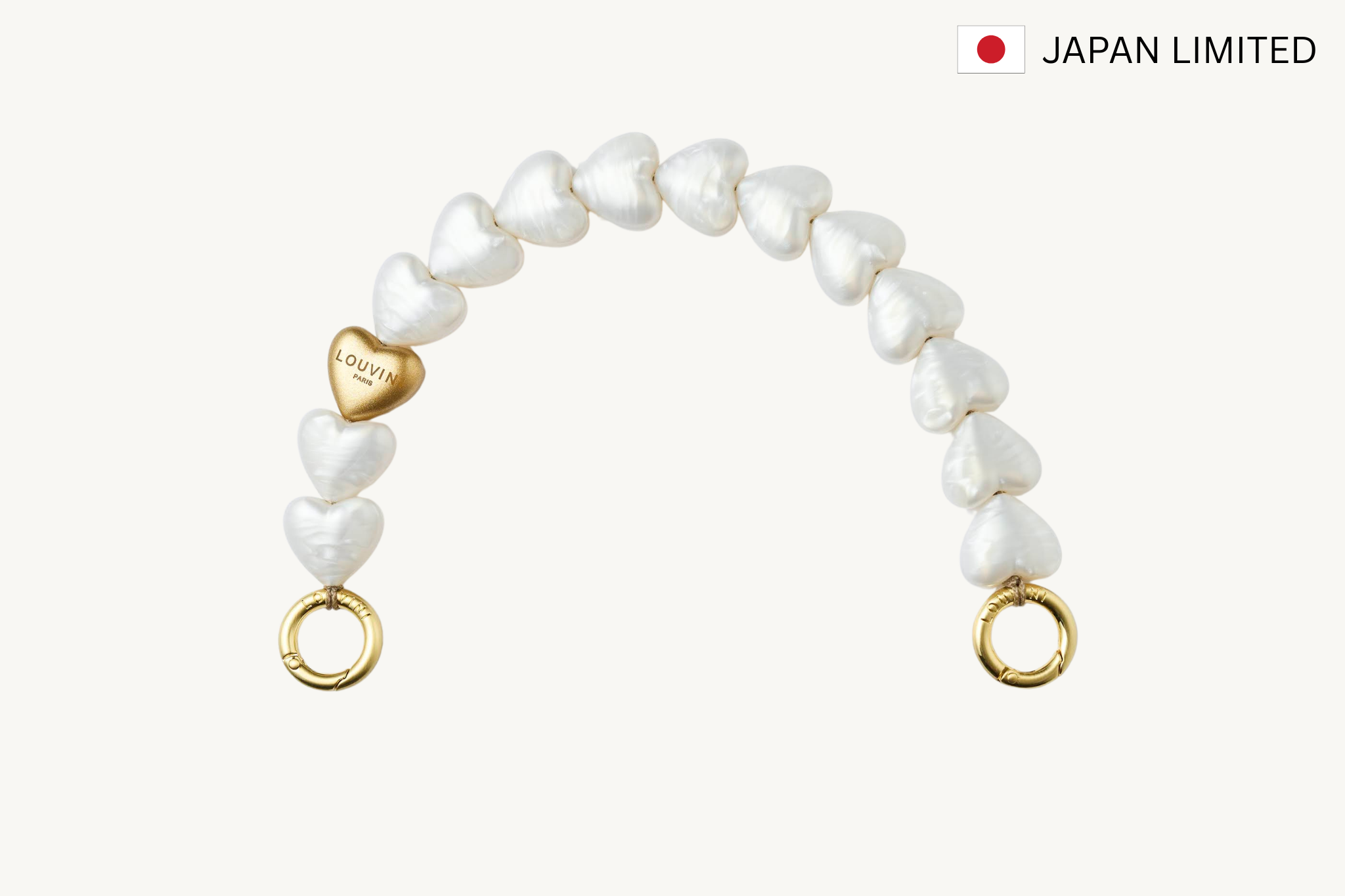 ハンドストラップ PETIT CUORE WHITE PEARLS – R deco interiors